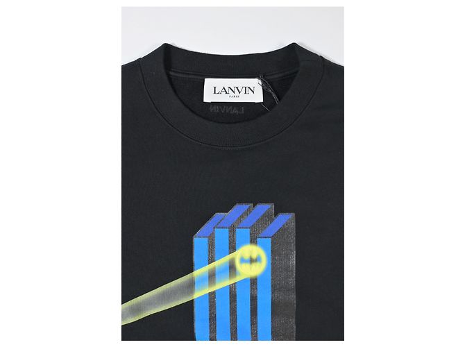 Sudadera Lanvin x DC Comics Batman de algodón negro - vista 10