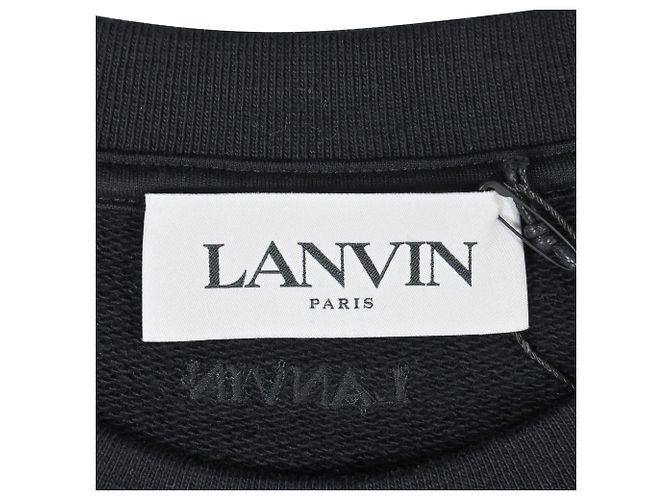 Sudadera Lanvin x DC Comics Batman de algodón negro - vista 4