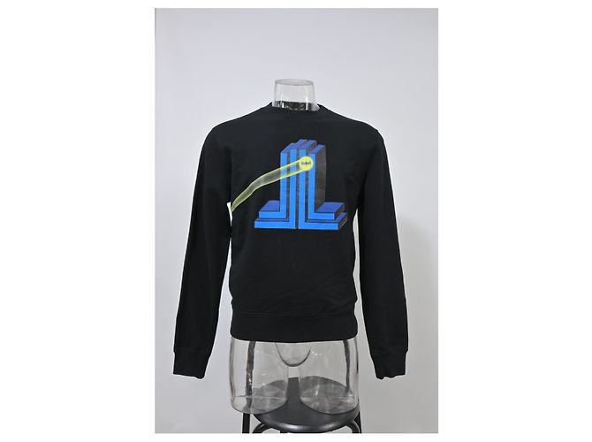 Sudadera Lanvin x DC Comics Batman de algodón negro - vista 6