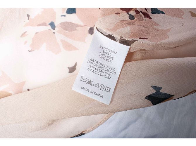 Autre Marque vanesa bruno, top de seda con estampado de flores Rosa - vista 6