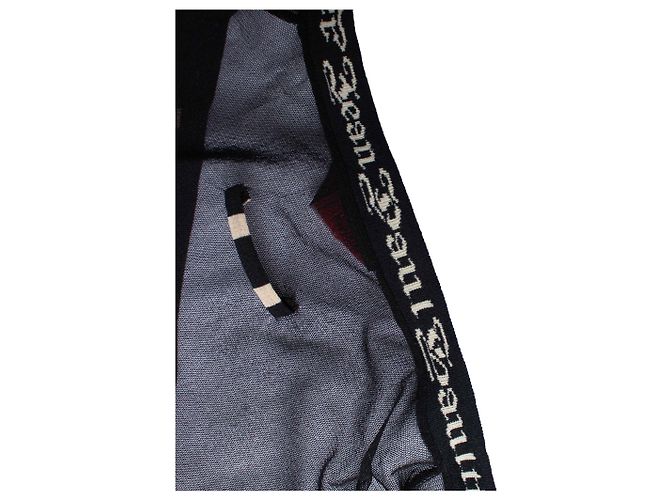 Jean Paul Gaultier, Conjunto twin transparente con rayas Negro - vista 7