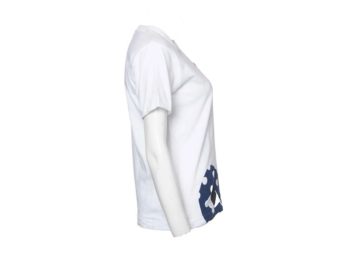 Comme Des Garcons Gioca a Comme des Garçons, Maglietta bianca Bianco - vista 4