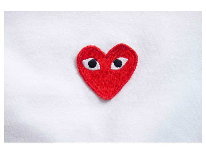 Comme Des Garcons Gioca a Comme des Garçons, Maglietta bianca Bianco - vista 7