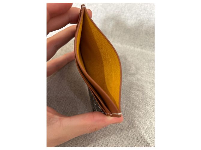 Goyard Saint Supplice card holder Light brown - view 3