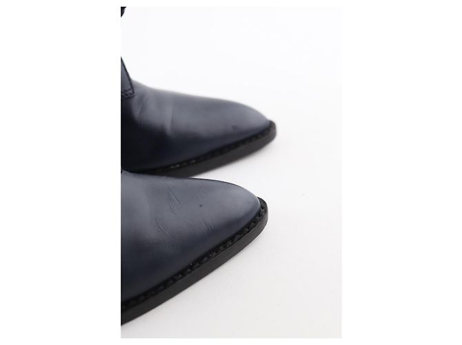 Louis Vuitton Lederabsätze Blau - Ansicht 3