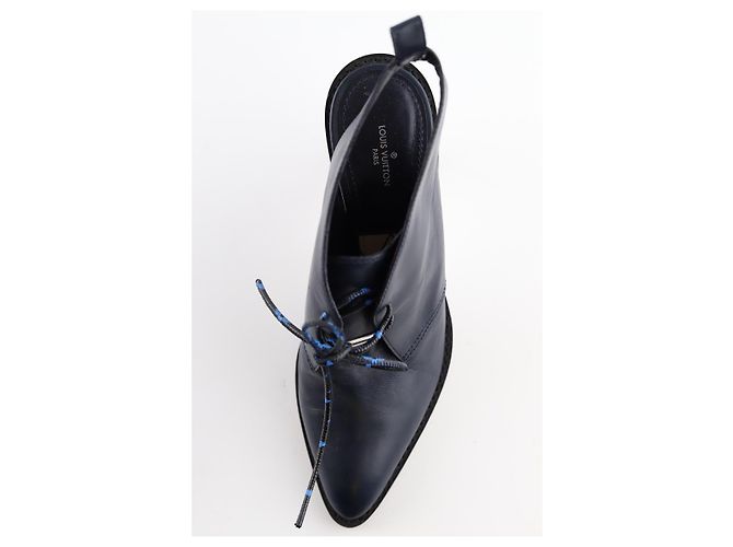 Louis Vuitton Lederabsätze Blau - Ansicht 5