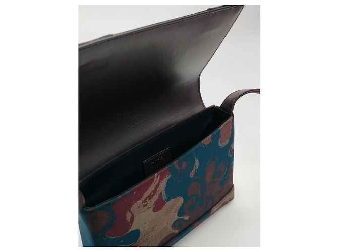 Borsa a tracolla marrone Dior x Peter Doig - vista 10