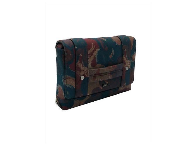 Borsa a tracolla marrone Dior x Peter Doig - vista 2