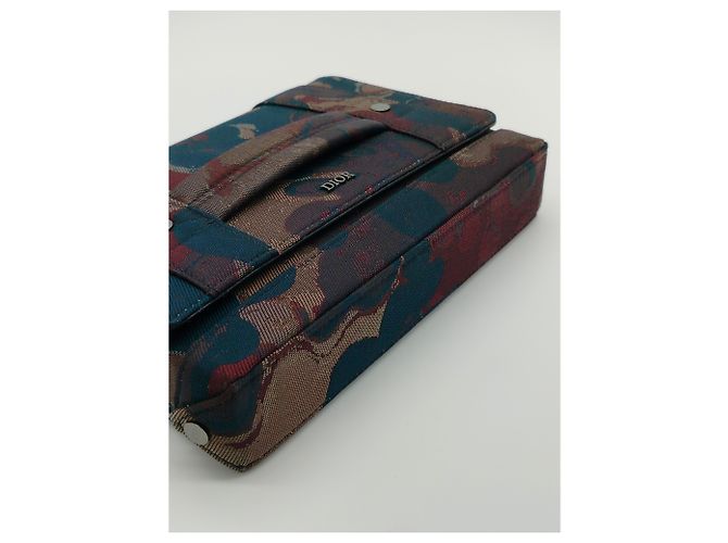Borsa a tracolla marrone Dior x Peter Doig - vista 7