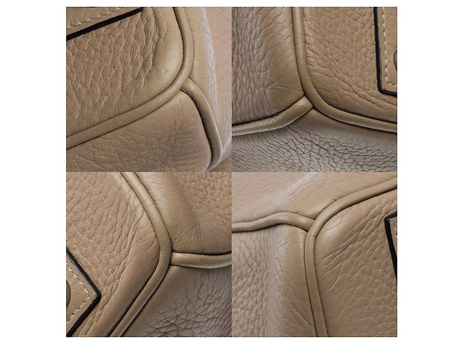 Hermès Sac HERMES Birkin 40 en Cuir Gris - 101972 - vue 12