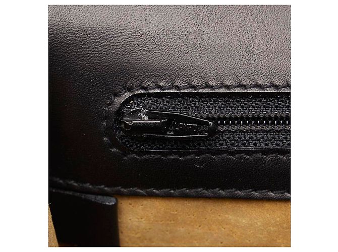 Alfred Dunhill Borsa a mano in pelle Dunhill nera e dorata in ottime condizioni - vista 6