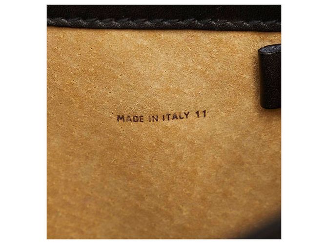 Alfred Dunhill Borsa a mano in pelle Dunhill nera e dorata in ottime condizioni - vista 9
