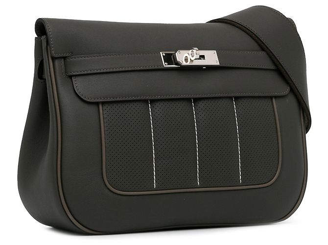 Hermès Graue Swift Berline 28 Anthrazitgrau - Ansicht 2