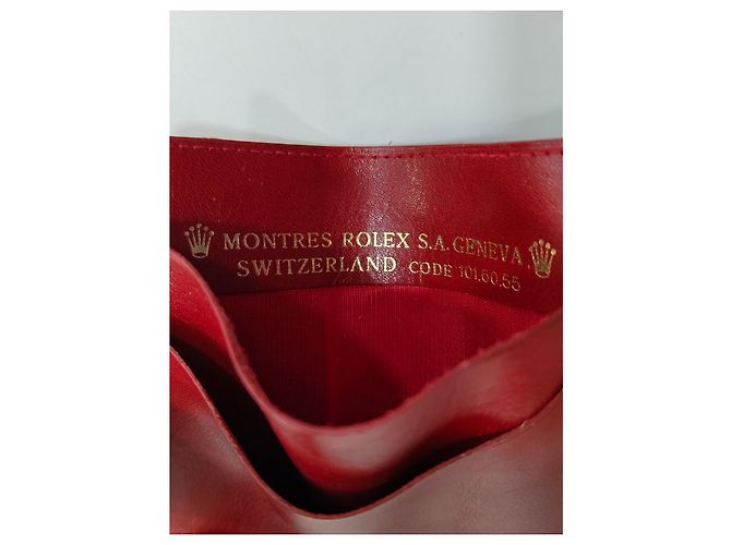 Rolex Purses, wallets, cases Red - view 3
