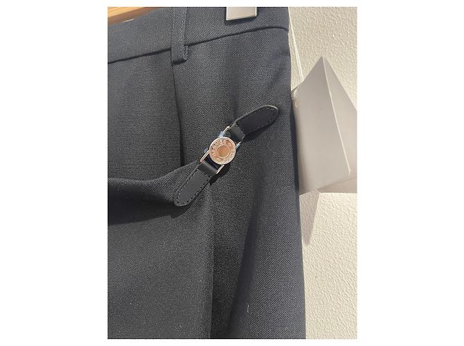 Trim Hermès HERMES Faldas T.Lana S Internacional Azul - vista 3