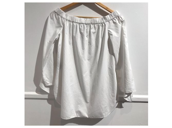 TIBI Tops T.Internacional XS Algodón Blanco - vista 2