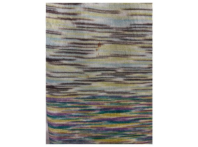 Faldas MISSONI T.IT 44 Viscosa Verde - vista 3