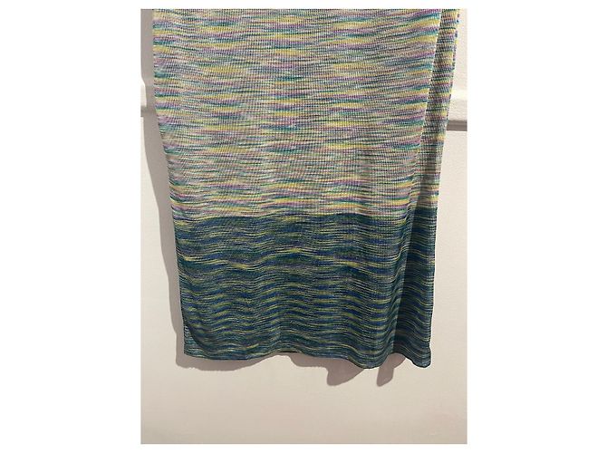 Faldas MISSONI T.IT 44 Viscosa Verde - vista 4