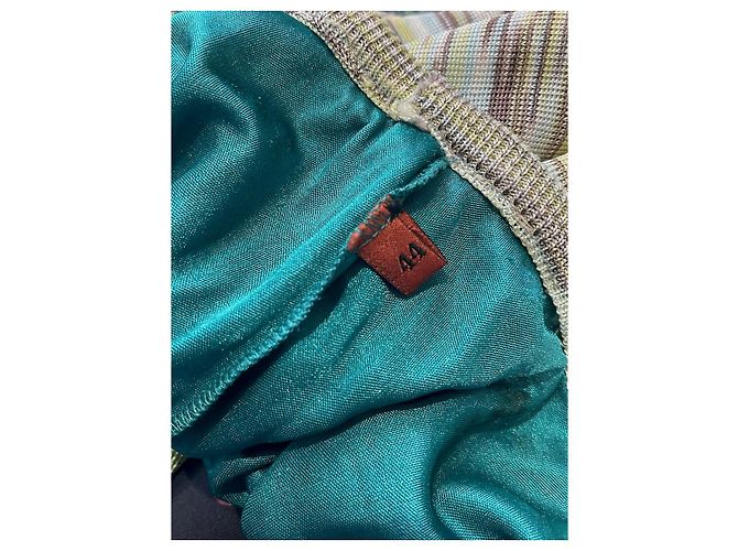 Faldas MISSONI T.IT 44 Viscosa Verde - vista 9