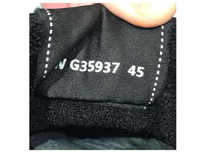 Baskets CHANEL T.EU 45 Cuir Noir - vue 7