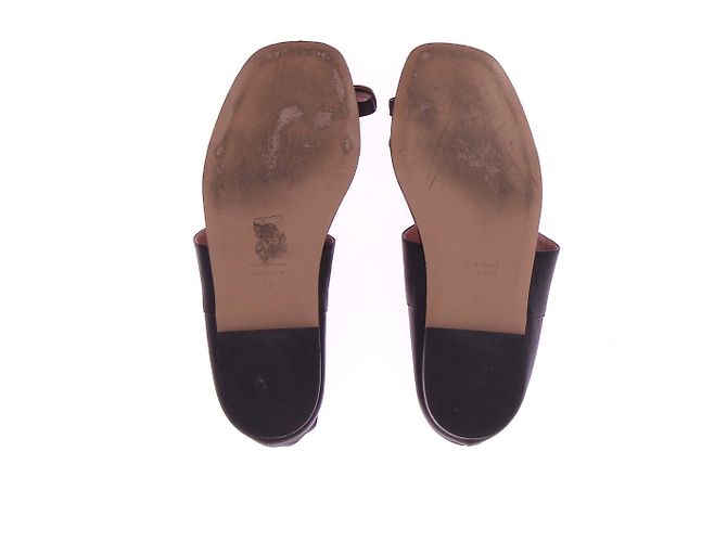 Autre Marque Sandali Gia Borghini T.EU 39 Pelle Nero - vista 7