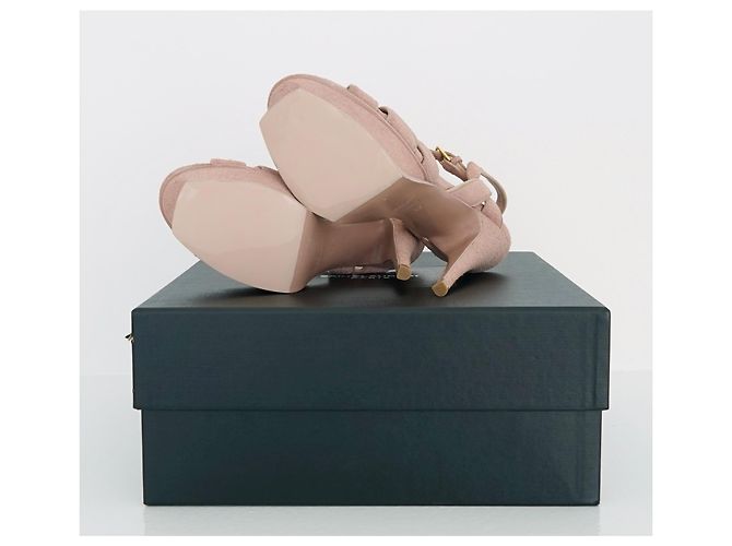 Sandali Tribute in pelle rosa Yves Saint Laurent - vista 2