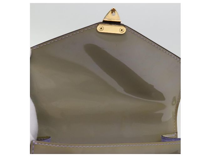 Borsa a mano LOUIS VUITTON Monogram Vernis Monceau BB 2modo Lila LV Aut 76912 Porpora - vista 10
