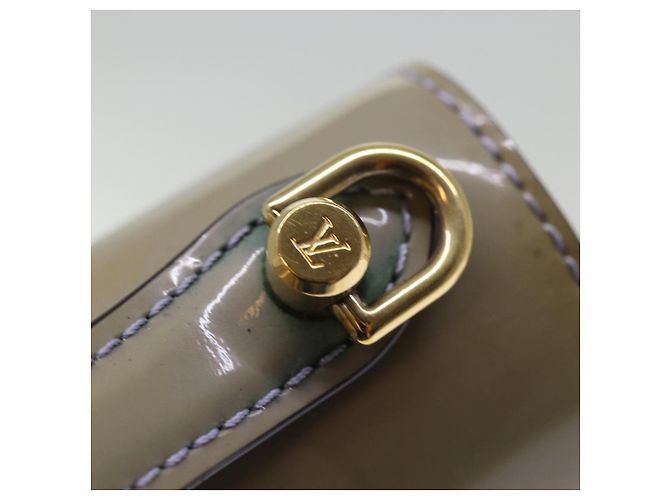 Borsa a mano LOUIS VUITTON Monogram Vernis Monceau BB 2modo Lila LV Aut 76912 Porpora - vista 8