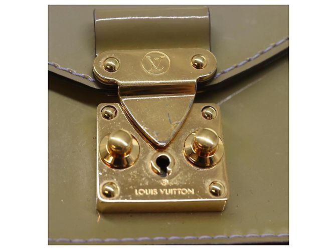 Borsa a mano LOUIS VUITTON Monogram Vernis Monceau BB 2modo Lila LV Aut 76912 Porpora - vista 9