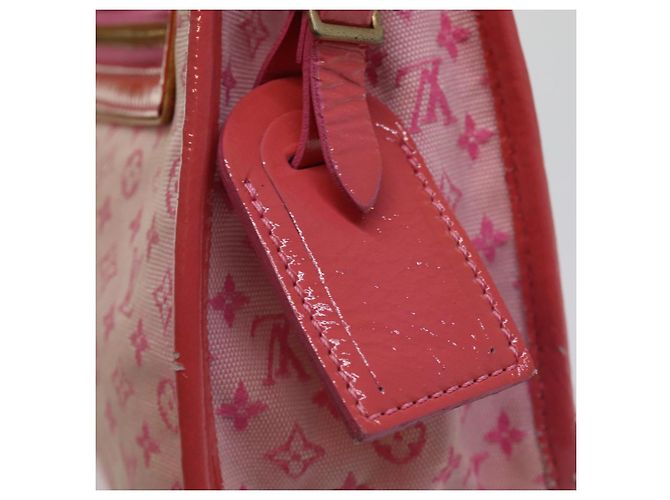 LOUIS VUITTON Monogram Mini Sac Catrain Handtasche Erdbeere M92930 LV Auth 76925 - Ansicht 10