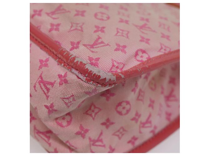 LOUIS VUITTON Monogram Mini Sac Catrain Handtasche Erdbeere M92930 LV Auth 76925 - Ansicht 17