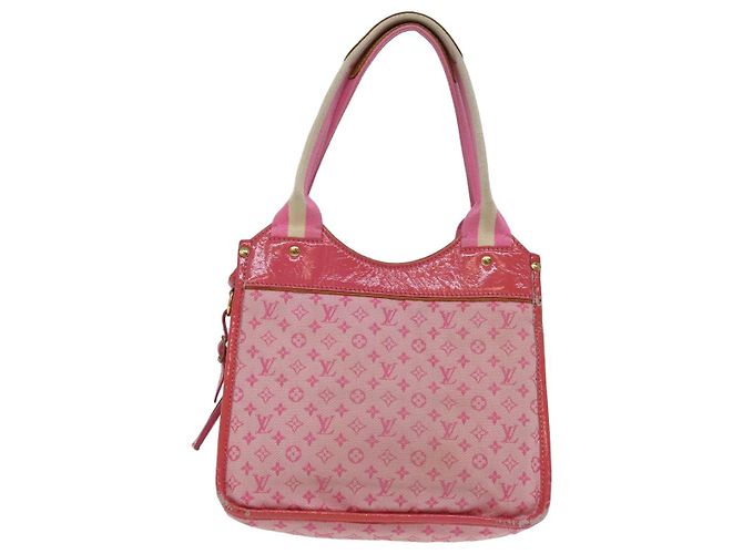 LOUIS VUITTON Monogram Mini Sac Catrain Handtasche Erdbeere M92930 LV Auth 76925 - Ansicht 2