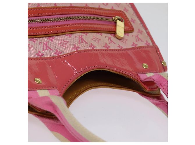 LOUIS VUITTON Monogram Mini Sac Catrain Handtasche Erdbeere M92930 LV Auth 76925 - Ansicht 6