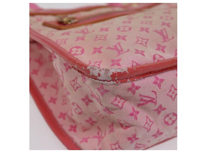 LOUIS VUITTON Monogram Mini Sac Catrain Handtasche Erdbeere M92930 LV Auth 76925 - Ansicht 8