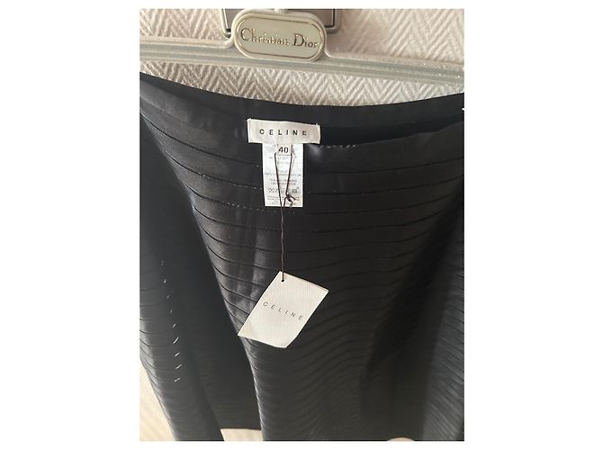 Falda de tul negra Céline Talla 40 Negro - vista 6
