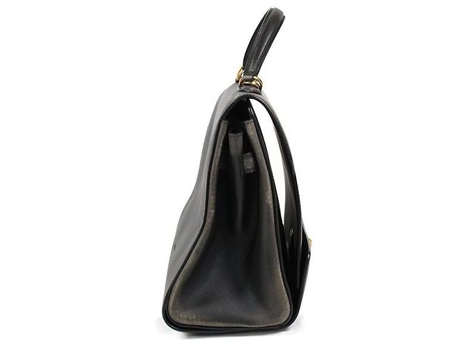Borsa Balenciaga Money in Pelle Nera con Tracolla Nero - vista 2