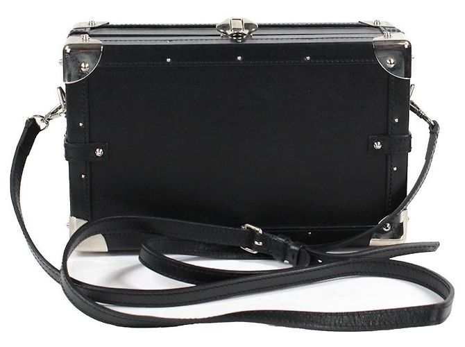 Autre Marque Borsa a tracolla Pinel & Pinel Mini Valigia Pelle Nera Nero - vista 3