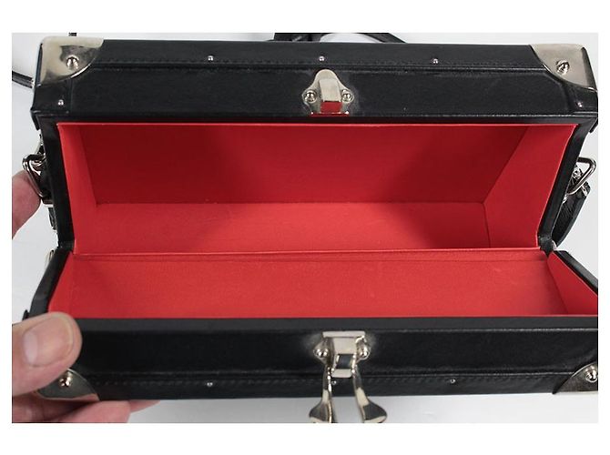 Autre Marque Borsa a tracolla Pinel & Pinel Mini Valigia Pelle Nera Nero - vista 5