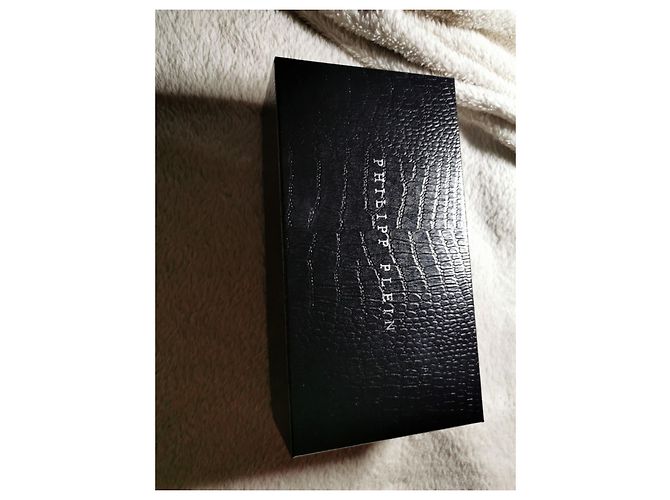 Occhiali da sole Philipp Plein neri in metallo uomo Nero - vista 6
