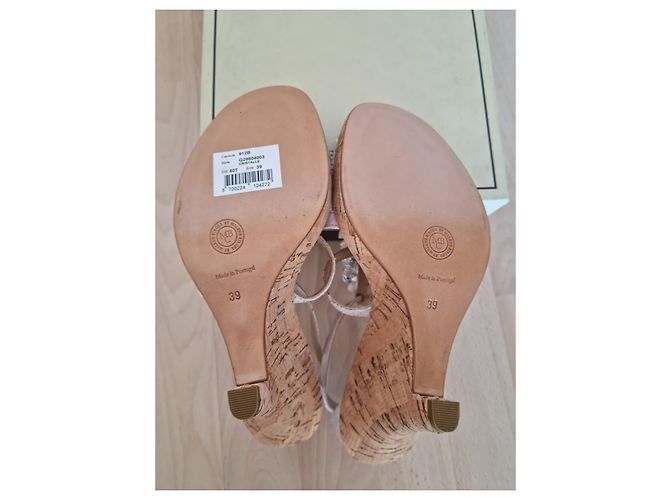 By Malene Birger Sandali in pelle esotica MALENE BIRGER viola pastello 39 + scatola Porpora - vista 5