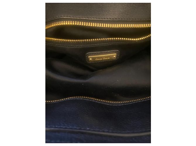 Borsa a mano Miu Miu in pelle nera Nero - vista 9