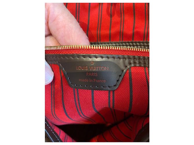 Louis Vuitton Borsa Delightful Damier Ebene - vista 11