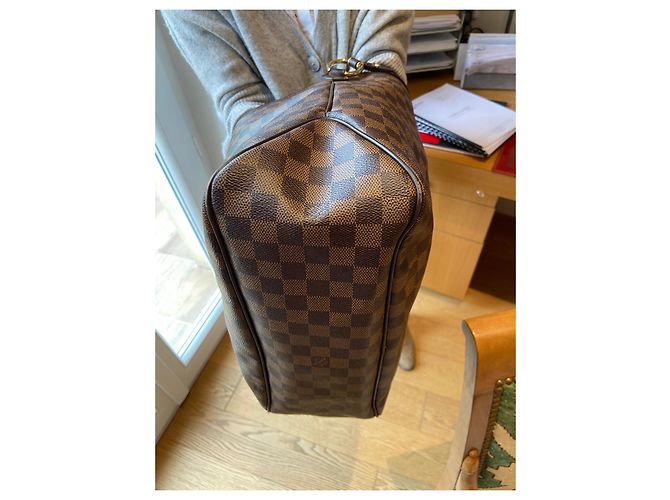 Louis Vuitton Borsa Delightful Damier Ebene - vista 15