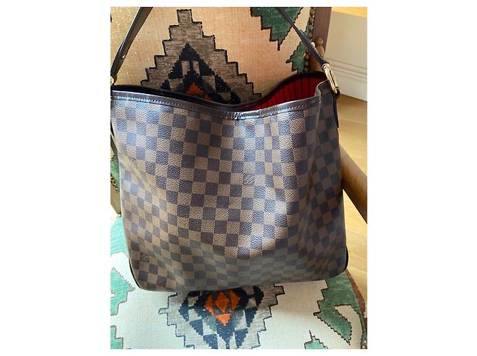 Louis Vuitton Borsa Delightful Damier Ebene - vista 2