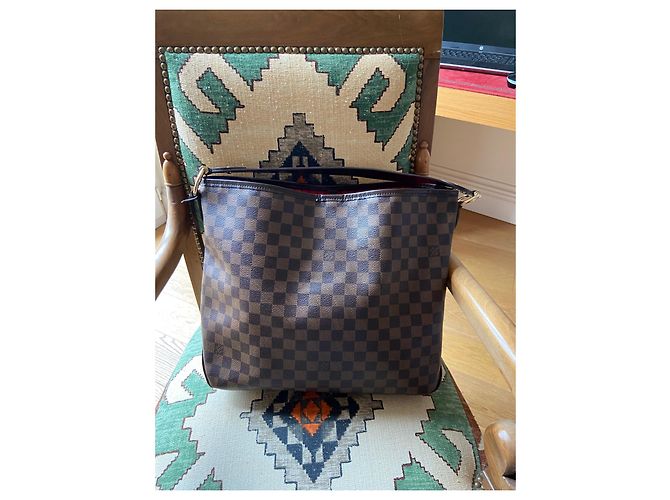 Louis Vuitton Borsa Delightful Damier Ebene - vista 3