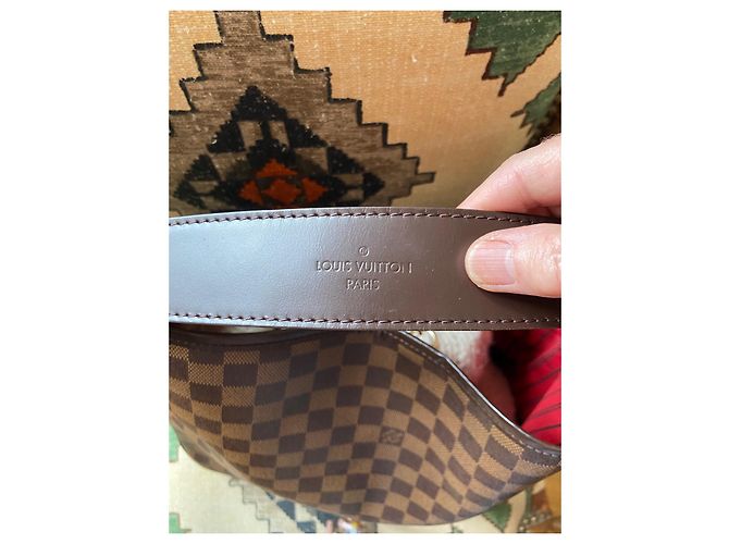 Louis Vuitton Borsa Delightful Damier Ebene - vista 5