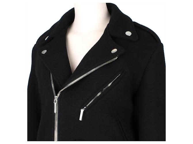 Abrigo de Anthony Vaccarello Negro - vista 4