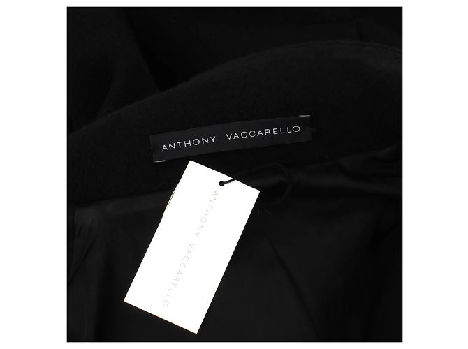 Abrigo de Anthony Vaccarello Negro - vista 5