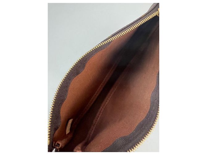 Pochette Louis Vuitton della borsa a tracolla Multi Pochette Marrone - vista 6