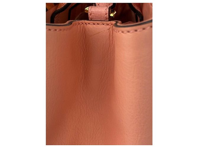 Borsa a spalla Fendi Vitello Elite Flamingo Petite 2Jours Ecstasy Rosa - vista 6